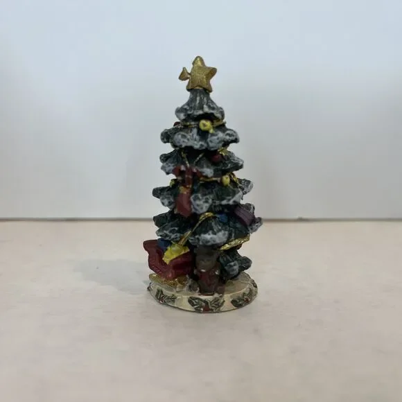 Novelino Pewter Gift Lot of 3 Christmas Church Santa Tree Figure Holiday 2.5" - Picture 10 of 16